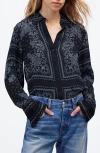 Madewell Relaxed Button-up Shirt In Dark Navy