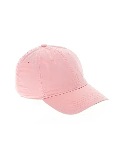 Pre-owned Madewell Baseball Cap In Pink