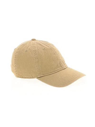 Pre-owned Madewell Baseball Cap In Tan