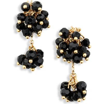 Madewell Bead Cluster Earrings In Gold