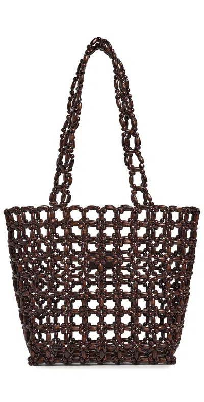 Madewell Beaded Tote Stained Bead Multi