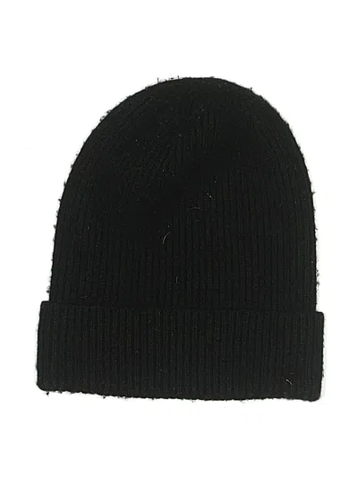 Pre-owned Madewell Beanie Hat In Black