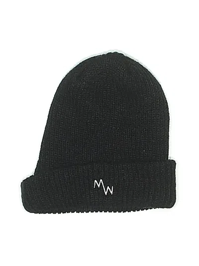 Pre-owned Madewell Beanie Hat In Black