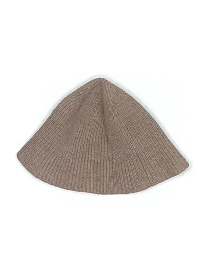 Pre-owned Madewell Beanie Hat In Brown