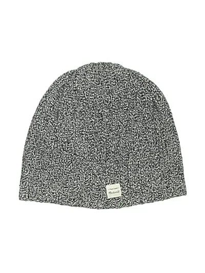 Pre-owned Madewell Beanie Hat In Gray