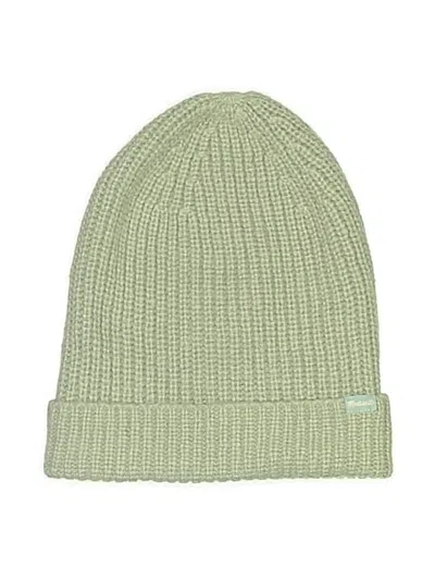 Pre-owned Madewell Beanie Hat In Green