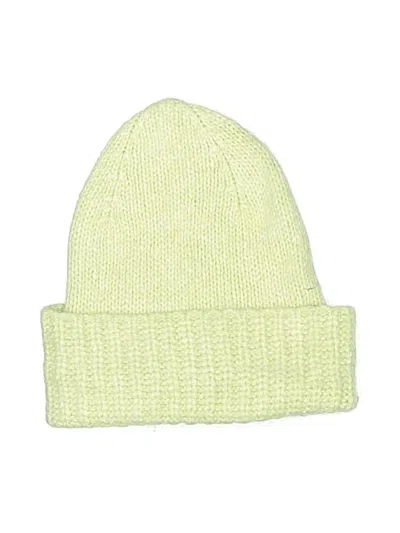 Pre-owned Madewell Beanie Hat In Green