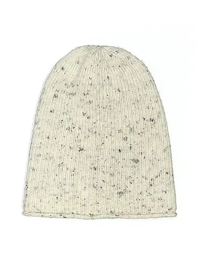 Pre-owned Madewell Beanie Hat In Ivory