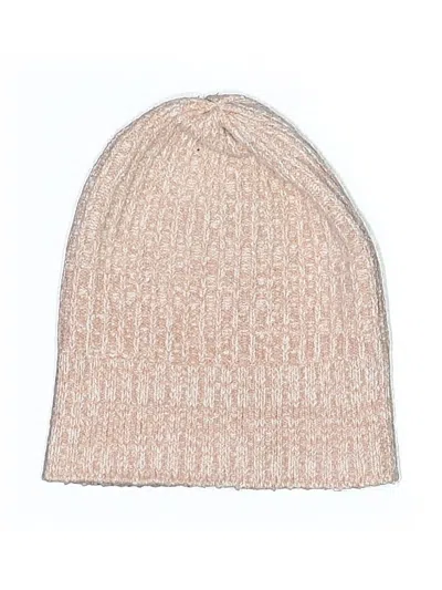 Pre-owned Madewell Beanie Hat In Pink
