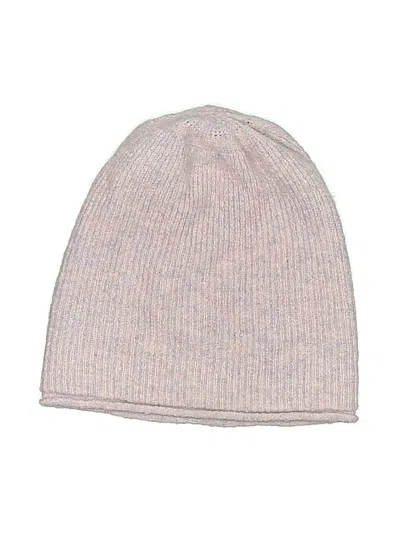 Pre-owned Madewell Beanie Hat In Purple