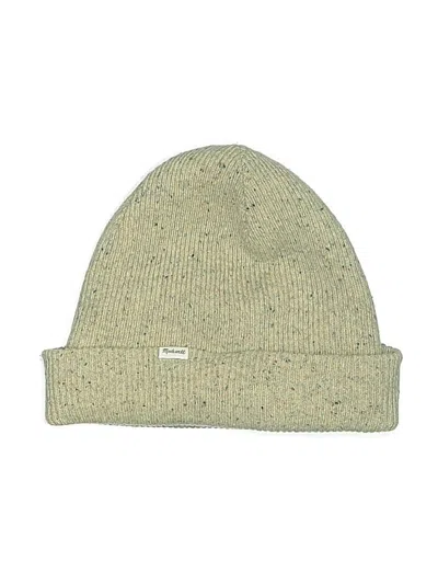 Pre-owned Madewell Beanie Hat In Tan