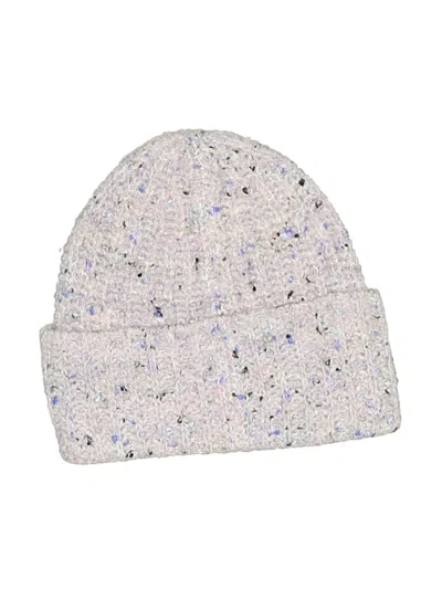 Pre-owned Madewell Beanie Hat In White
