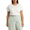 Madewell Bella Cotton Jersey T-shirt In Lighthouse
