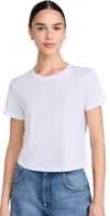 Madewell Bella Tee Slub Eyelet White