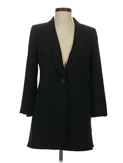 Pre-owned Madewell Blazer Jacket In Black