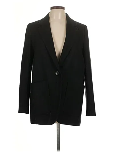 Pre-owned Madewell Blazer Jacket In Black