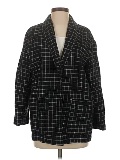 Pre-owned Madewell Blazer Jacket In Black