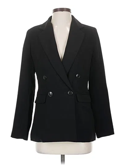 Pre-owned Madewell Blazer Jacket In Black