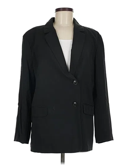 Pre-owned Madewell Blazer Jacket In Black