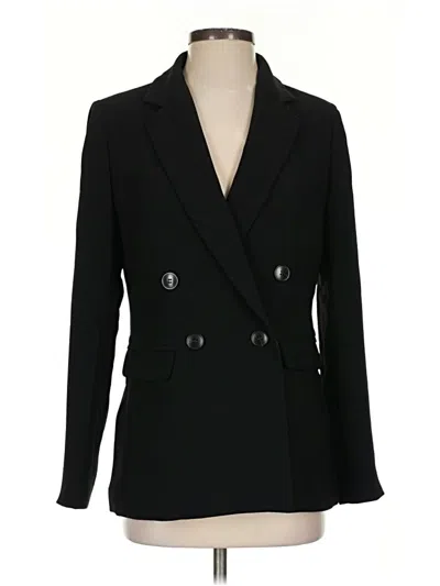 Pre-owned Madewell Blazer Jacket In Black