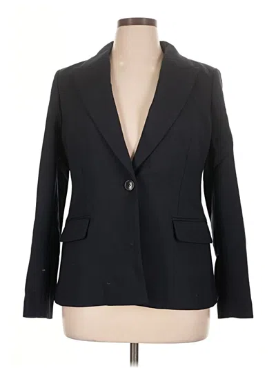 Pre-owned Madewell Blazer Jacket In Black