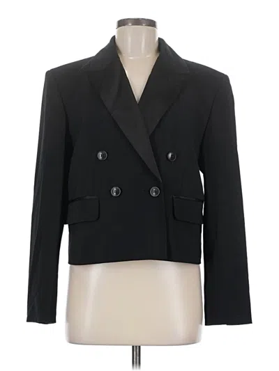 Pre-owned Madewell Blazer Jacket In Black