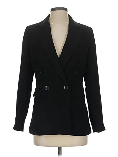 Pre-owned Madewell Blazer Jacket In Black