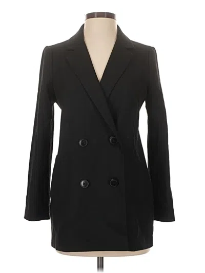 Pre-owned Madewell Blazer Jacket In Black