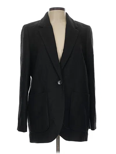 Pre-owned Madewell Blazer Jacket In Black
