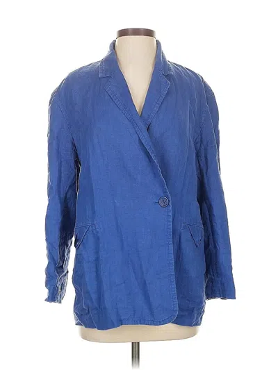 Pre-owned Madewell Blazer Jacket In Blue