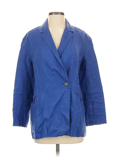 Pre-owned Madewell Blazer Jacket In Blue
