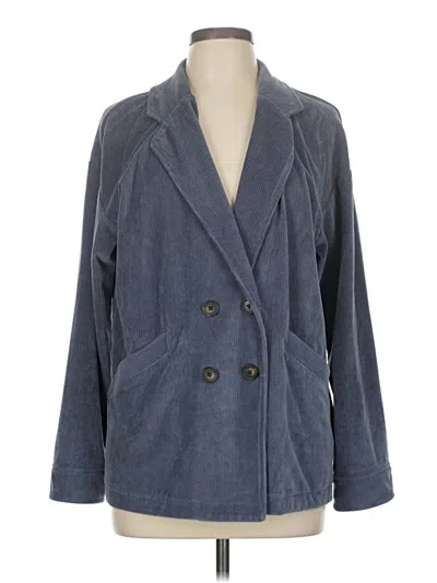 Pre-owned Madewell Blazer Jacket In Blue