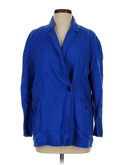 Pre-owned Madewell Blazer Jacket In Blue
