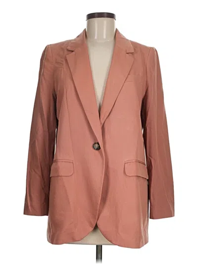 Pre-owned Madewell Blazer Jacket In Brown