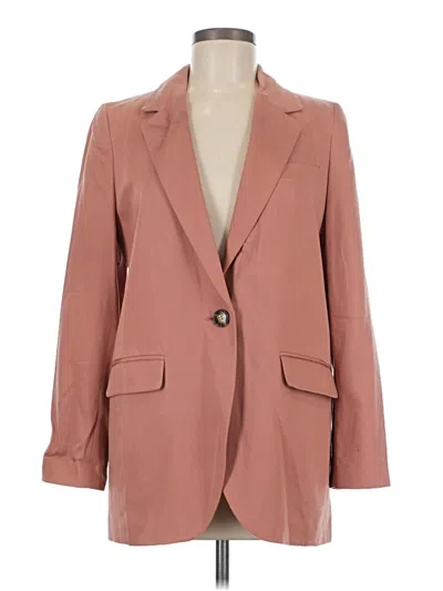 Pre-owned Madewell Blazer Jacket In Brown