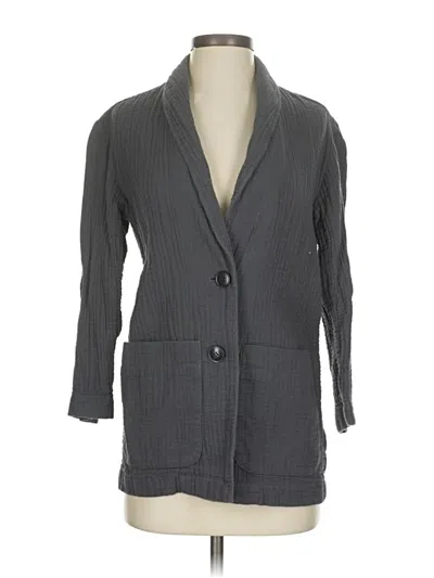 Pre-owned Madewell Blazer Jacket In Gray