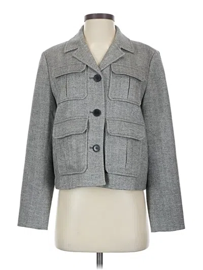 Pre-owned Madewell Blazer Jacket In Gray