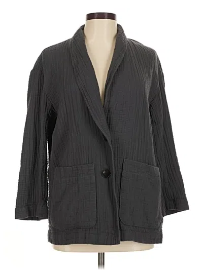 Pre-owned Madewell Blazer Jacket In Gray