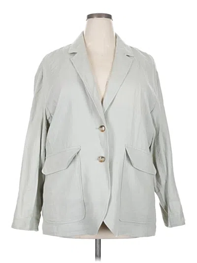Pre-owned Madewell Blazer Jacket In Gray