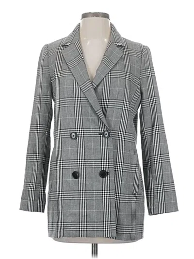 Pre-owned Madewell Blazer Jacket In Gray