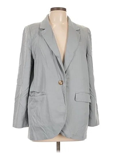 Pre-owned Madewell Blazer Jacket In Gray