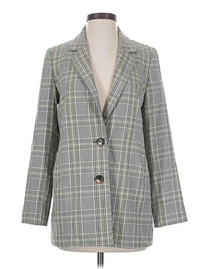Pre-owned Madewell Blazer Jacket In Gray