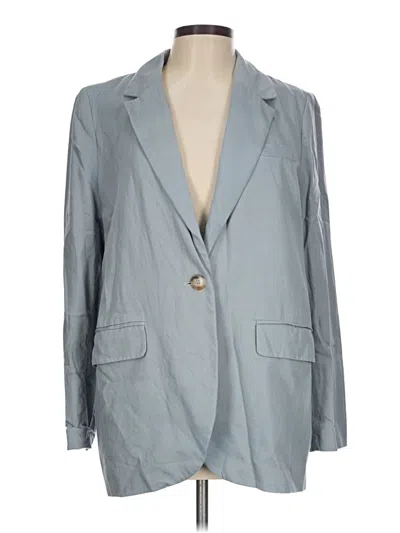 Pre-owned Madewell Blazer Jacket In Gray