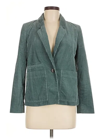 Pre-owned Madewell Blazer Jacket In Green