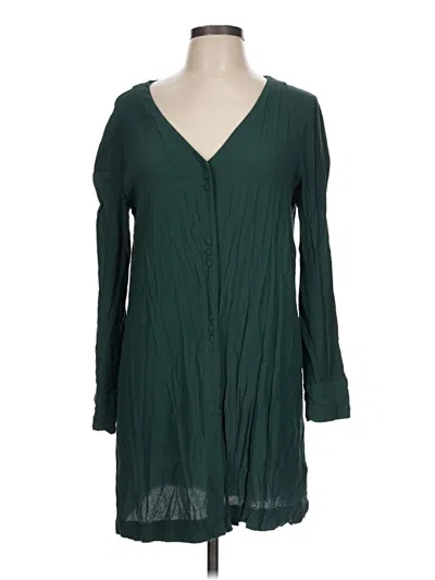 Pre-owned Madewell Blazer Jacket In Green