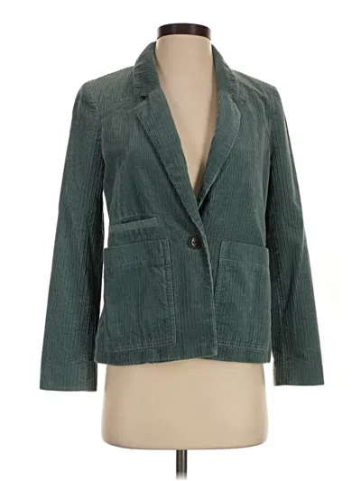 Pre-owned Madewell Blazer Jacket In Green