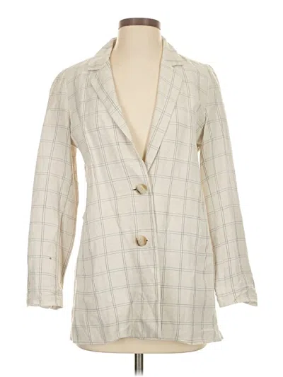Pre-owned Madewell Blazer Jacket In Ivory