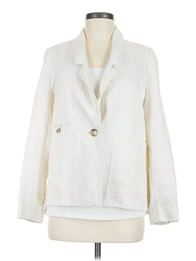 Pre-owned Madewell Blazer Jacket In Ivory