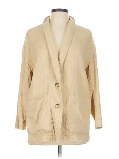 Pre-owned Madewell Blazer Jacket In White
