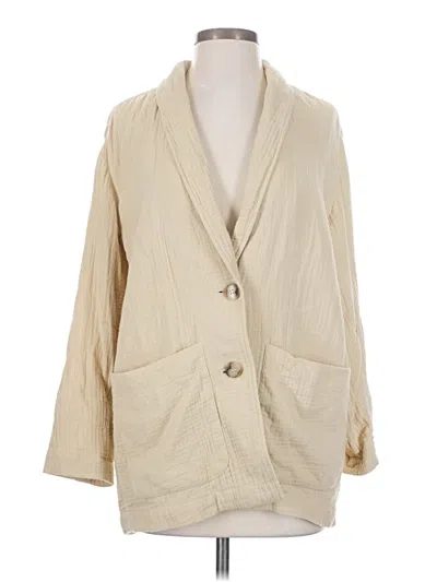 Pre-owned Madewell Blazer Jacket In White